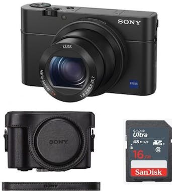 Sony SONY RX100 IV + LCJ-RXF Funda de chaqueta + Tarjet Sony SONY RX100 IV + LCJ-RXF Funda de chaqueta + Tarjet