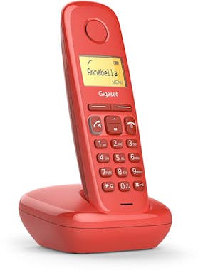 Gigaset Gigaset A270 Teléfono DECT Rojo Identificador de l Gigaset Gigaset A270 Teléfono DECT Rojo Identificador de l