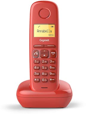 Gigaset Gigaset A270 Teléfono DECT Rojo Identificador de l Gigaset Gigaset A270 Teléfono DECT Rojo Identificador de l