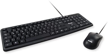 Equip Equip 245202 teclado USB AZERTY Portugués Negro Equip Equip 245202 teclado USB AZERTY Portugués Negro