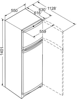 Liebherr Liebherr CT 2531 nevera y congelador Independiente Liebherr Liebherr CT 2531 nevera y congelador Independiente