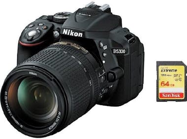 Nikon NIKON D5300 KIT AF-S 18-140MM F3.5-5.6G ED VR DX + Nikon NIKON D5300 KIT AF-S 18-140MM F3.5-5.6G ED VR DX +