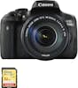 Canon CANON EOS 750D KIT EF-S 18-135mm F3.5-5.6 IS STM + Canon CANON EOS 750D KIT EF-S 18-135mm F3.5-5.6 IS STM +