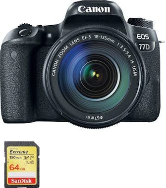 Canon CANON EOS 77D KIT EF-S 18-135 mm F3.5-5.6 IS USM + Canon CANON EOS 77D KIT EF-S 18-135 mm F3.5-5.6 IS USM +