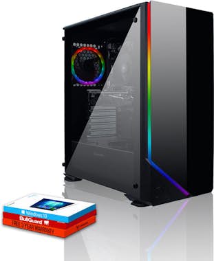 Fierce PC Fierce APACHE RGB PC Gamer - Rápido 4.6GHz Hex-Cor Fierce PC Fierce APACHE RGB PC Gamer - Rápido 4.6GHz Hex-Cor