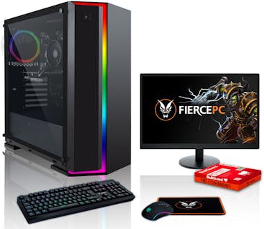 Fierce PC Fierce EXILE RGB PC Gamer Paquete - Rápido 3.7GHz Fierce PC Fierce EXILE RGB PC Gamer Paquete - Rápido 3.7GHz