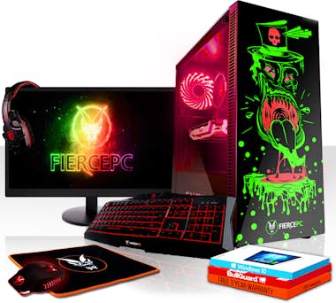 Fierce PC Fierce GOBBLER RGB PC Gamer - 3.8GHz Quad-Core AMD