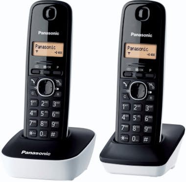 Panasonic Panasonic KX-TG1612 Teléfono DECT Negro, Blanco Id Panasonic Panasonic KX-TG1612 Teléfono DECT Negro, Blanco Id