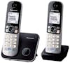 Panasonic Panasonic KX-TG6812FRB teléfono Teléfono DECT Negr Panasonic Panasonic KX-TG6812FRB teléfono Teléfono DECT Negr