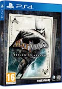 Warner Bros Warner Bros Batman: Return to Arkham, PS4 vídeo ju