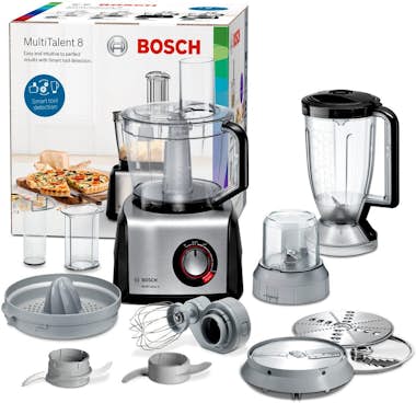 Bosch Bosch MC812M844 robot de cocina 3,9 L Negro, Acero Bosch Bosch MC812M844 robot de cocina 3,9 L Negro, Acero