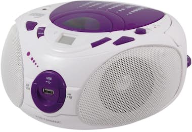 Metronic Metronic 477112 sistema estéreo portátil 2 W Púrpu Metronic Metronic 477112 sistema estéreo portátil 2 W Púrpu
