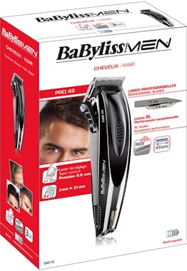 Babyliss BaByliss E951E cortadora de pelo y maquinilla Negr Babyliss BaByliss E951E cortadora de pelo y maquinilla Negr