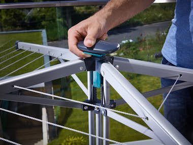 LEIFHEIT LEIFHEIT Lino Pop-up 140 Tendedero giratorio Negro LEIFHEIT LEIFHEIT Lino Pop-up 140 Tendedero giratorio Negro