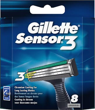 Gillette Gillette Sensor3 hojilla de afeitar Hombres 8 piez