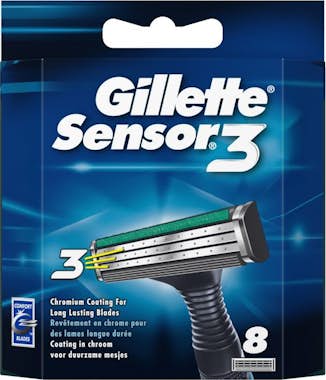 Gillette Gillette Sensor3 hojilla de afeitar Hombres 8 piez Gillette Gillette Sensor3 hojilla de afeitar Hombres 8 piez