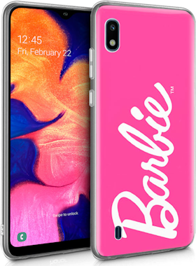 Barbie Carcasa Fondo Rosa Samsung Galaxy A10 Barbie Carcasa Fondo Rosa Samsung Galaxy A10