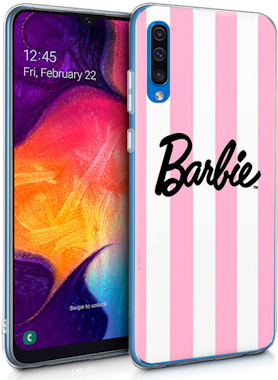 Barbie Carcasa Rosa Rayas Samsung Galaxy A50 / A30S Barbie Carcasa Rosa Rayas Samsung Galaxy A50 / A30S