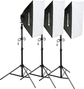 Bresser KIT ILUMINACIÓN CONTINUA 3900W BR-2112 Bresser KIT ILUMINACIÓN CONTINUA 3900W BR-2112