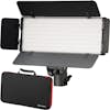 Bresser KIT ANTORCHAS VÍDEO LED BICOLOR CON VISERAS, BATER Bresser KIT ANTORCHAS VÍDEO LED BICOLOR CON VISERAS, BATER