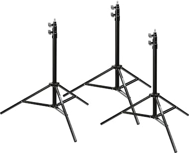 Bresser KIT DE ILUMINACIÓN 2925W Y FONDOS DE ESTUDIO BR-21 Bresser KIT DE ILUMINACIÓN 2925W Y FONDOS DE ESTUDIO BR-21