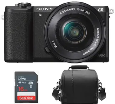 Sony SONY A5100 Negro KIT SEL 16-50MM F3.5-5.6 OSS Negr Sony SONY A5100 Negro KIT SEL 16-50MM F3.5-5.6 OSS Negr
