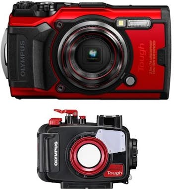 Olympus OLYMPUS Tough TG-6 Rojo + OLYMPUS PT-059 Estuche a Olympus OLYMPUS Tough TG-6 Rojo + OLYMPUS PT-059 Estuche a