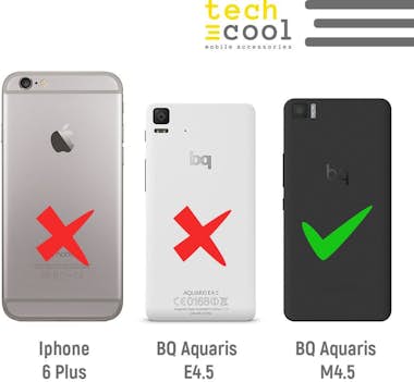 Generic Techcool Funda Silicona para BQ Aquaris M4.5 l Bic Generic Techcool Funda Silicona para BQ Aquaris M4.5 l Bic