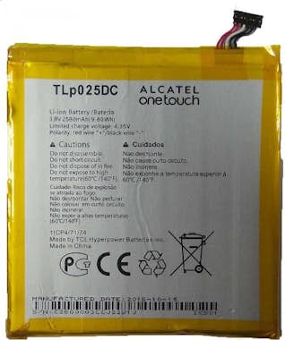 Alcatel Bateria Original TLP025DC para One Touch 8050D Pix Alcatel Bateria Original TLP025DC para One Touch 8050D Pix