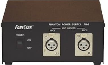 Fonestar Fuente de Alimentación Phantom para micrófonos 48V Fonestar Fuente de Alimentación Phantom para micrófonos 48V