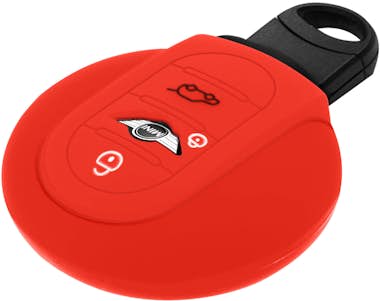 Avizar Funda llave de coche - Rojo p. Mini Cooper, Mini C Avizar Funda llave de coche - Rojo p. Mini Cooper, Mini C