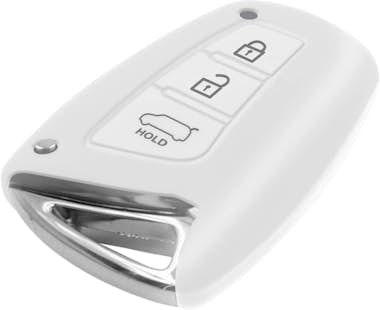 Avizar Carcasa llave de coche - Blanco para Hyundai Tucso Avizar Carcasa llave de coche - Blanco para Hyundai Tucso