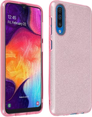 Avizar Carcasa Samsung Galaxy A70 efecto Purpurina - Rosa Avizar Carcasa Samsung Galaxy A70 efecto Purpurina - Rosa