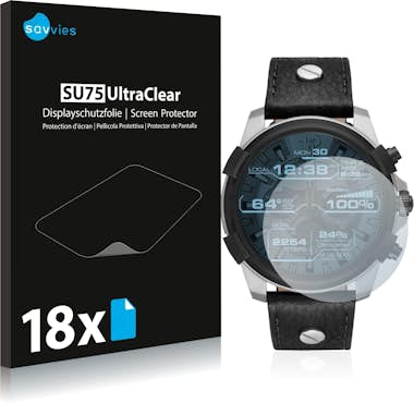 Savvies Protector Pantalla compatible con Diesel DZT2001 ( Savvies Protector Pantalla compatible con Diesel DZT2001 (
