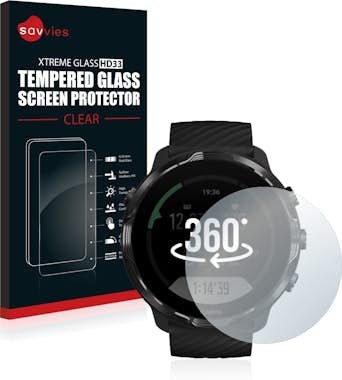 Savvies Cristal Templado compatible con Suunto 7 Protector Savvies Cristal Templado compatible con Suunto 7 Protector