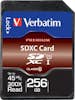 Verbatim Verbatim Premium memoria flash 256 GB SDXC Clase 1 Verbatim Verbatim Premium memoria flash 256 GB SDXC Clase 1