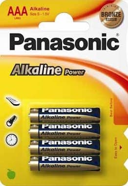 Panasonic Panasonic LR03APB Batería de un solo uso AAA Alcal Panasonic Panasonic LR03APB Batería de un solo uso AAA Alcal
