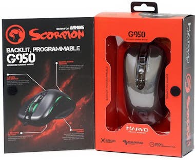 Scorpion RATÓN GAMING LED SCORPION MA-G950 Scorpion RATÓN GAMING LED SCORPION MA-G950