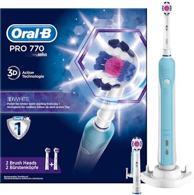 Oral-B Brosse à dents électrique Pro 770 3D White Oral-B Brosse à dents électrique Pro 770 3D White