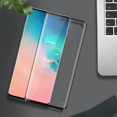 Force Glass Cristal templado Galaxy S10 Plus - Protección gara Force Glass Cristal templado Galaxy S10 Plus - Protección gara