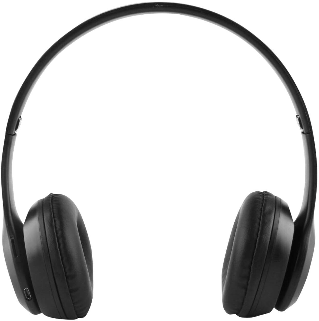 cascos bluetooth estereo modelo p47 radio fm y jack 35mm plegables - negro