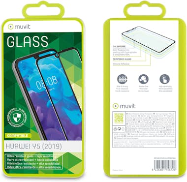 Muvit muvit protector pantalla Huawei Y5 2019 templado p Muvit muvit protector pantalla Huawei Y5 2019 templado p