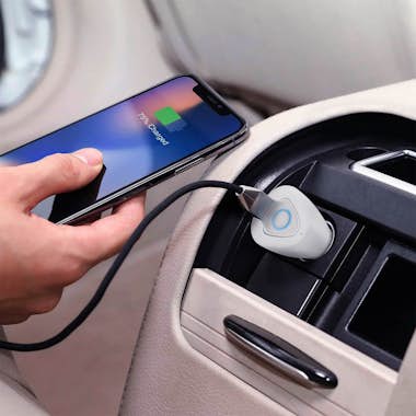 Devia Cargador coche USB de 2,1 A pinganillo Bluetooth i Devia Cargador coche USB de 2,1 A pinganillo Bluetooth i