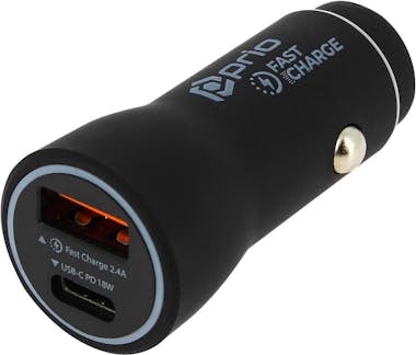 No Name Cargador de móvil para coche USB y USB-C de 4,8 A No Name Cargador de móvil para coche USB y USB-C de 4,8 A