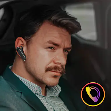 LinQ Pinganillo inalámbrico Bluetooth multipunto negro LinQ Pinganillo inalámbrico Bluetooth multipunto negro