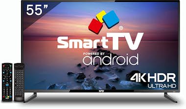 NPG Televisor 55"" LED Smart TV Android Ultra HD 4K + NPG Televisor 55"" LED Smart TV Android Ultra HD 4K +