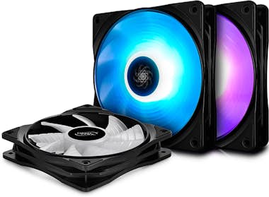 DeepCool Kit 3 ventiladores disipadores cpu gaming DeepCool Kit 3 ventiladores disipadores cpu gaming