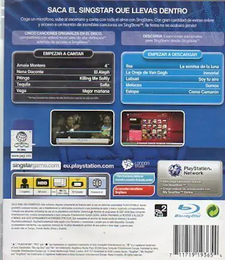 Sony Singstar Starter Pack Ps3 Sony Singstar Starter Pack Ps3