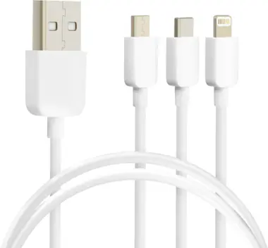 LinQ Cable 3 en 1 Micro-USB / USB tipo C / Lightning , LinQ Cable 3 en 1 Micro-USB / USB tipo C / Lightning ,