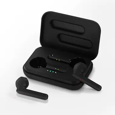 Akashi Auriculares Bluetooth Autonomía de 3h Estuche de c Akashi Auriculares Bluetooth Autonomía de 3h Estuche de c